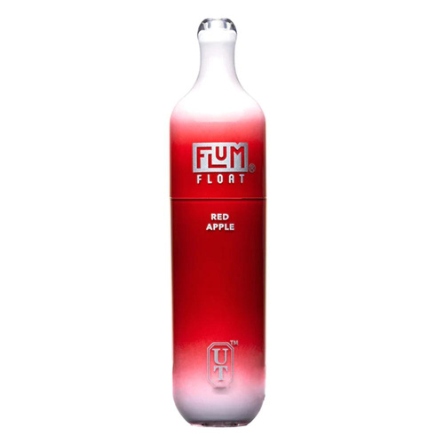 Flum Float Red Apple: A sleek, disposable vape device with a design that captures its crisp red apple essence. Indulge in a refreshing, fruity vaping experience with this compact, user-friendly gadget. Ideal for on-the-go enjoyment! 🍎🌬️